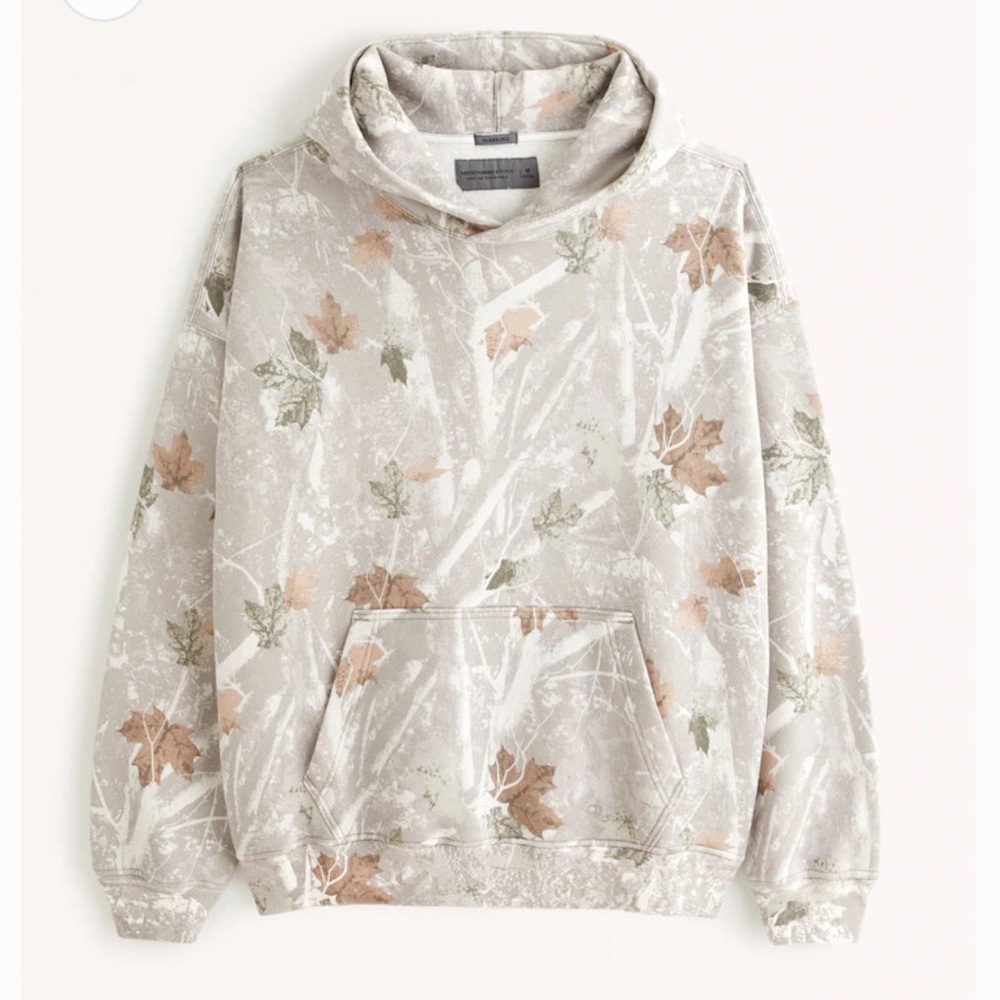 NWT Abercrombie Camo Hoodie